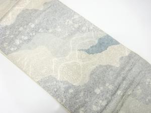 アンティーク　道長取りに華紋織り出し袋帯（材料）